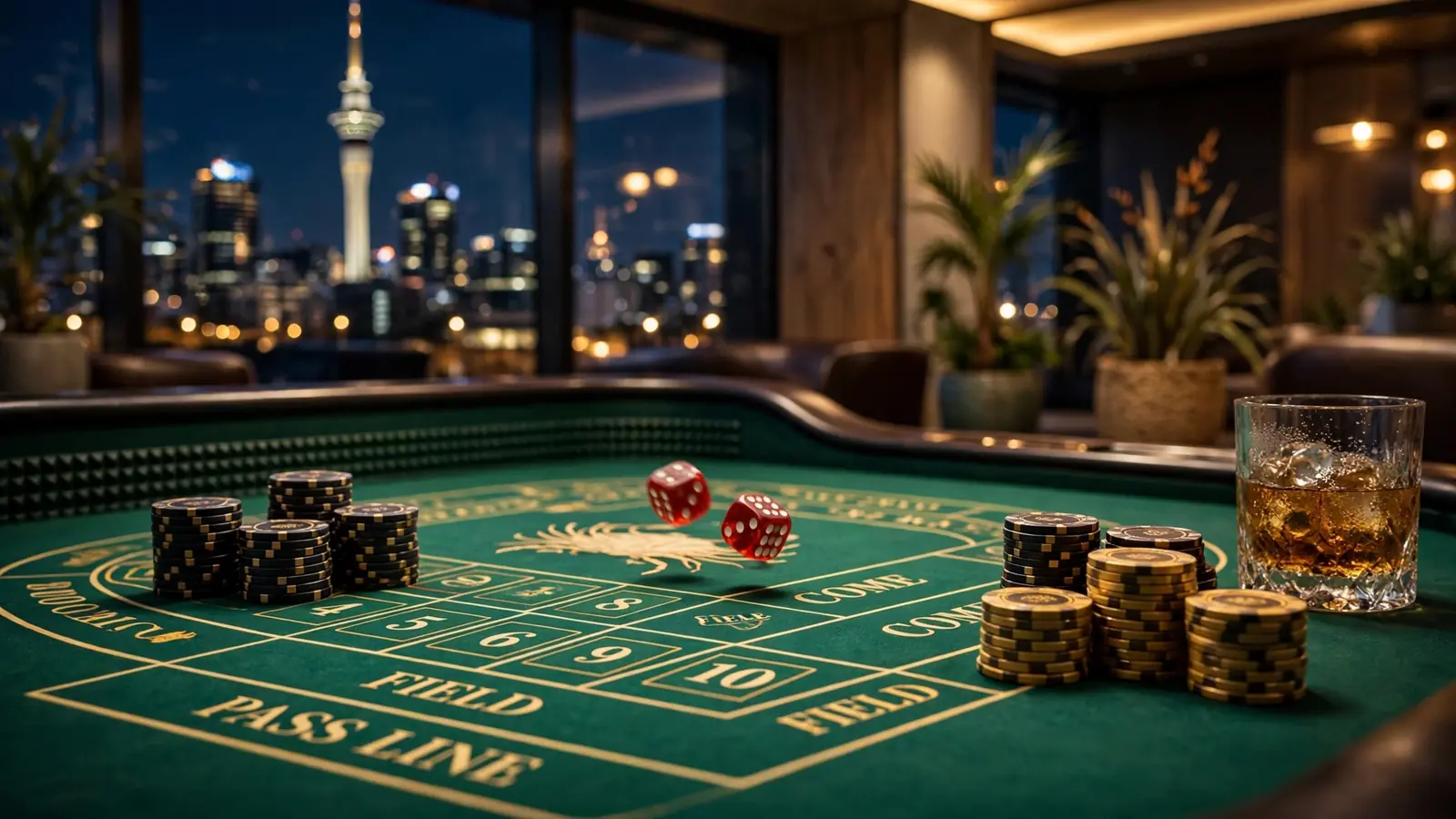 Craps Casinos in New Zealand: Rules and Odds
